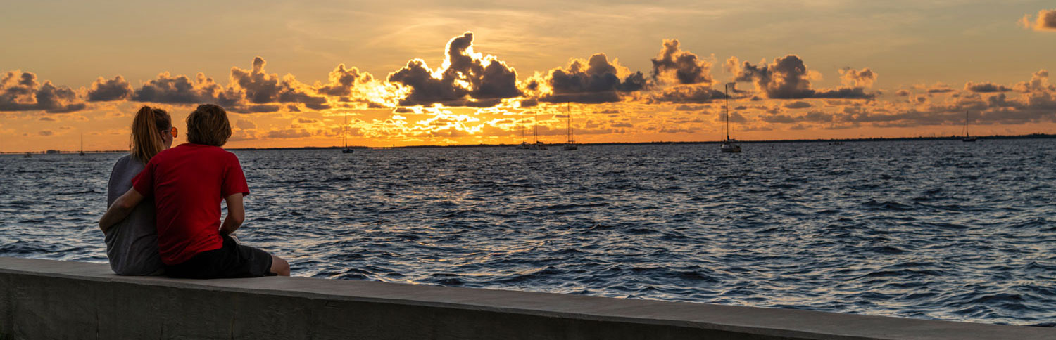 Punta Gorda Sunset Couple