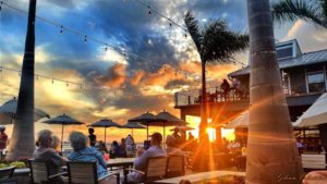 Punta Gorda Center Court Sunset