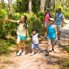 Punta Gorda Hiking Family