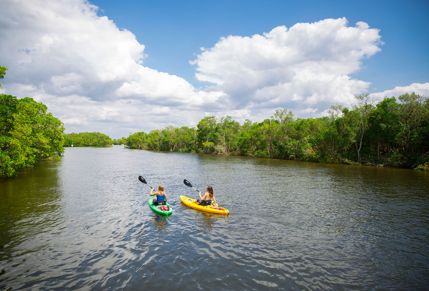 Punta Gorda Girls Kayaking