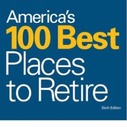 America's 100 Best Places to Retire graphic